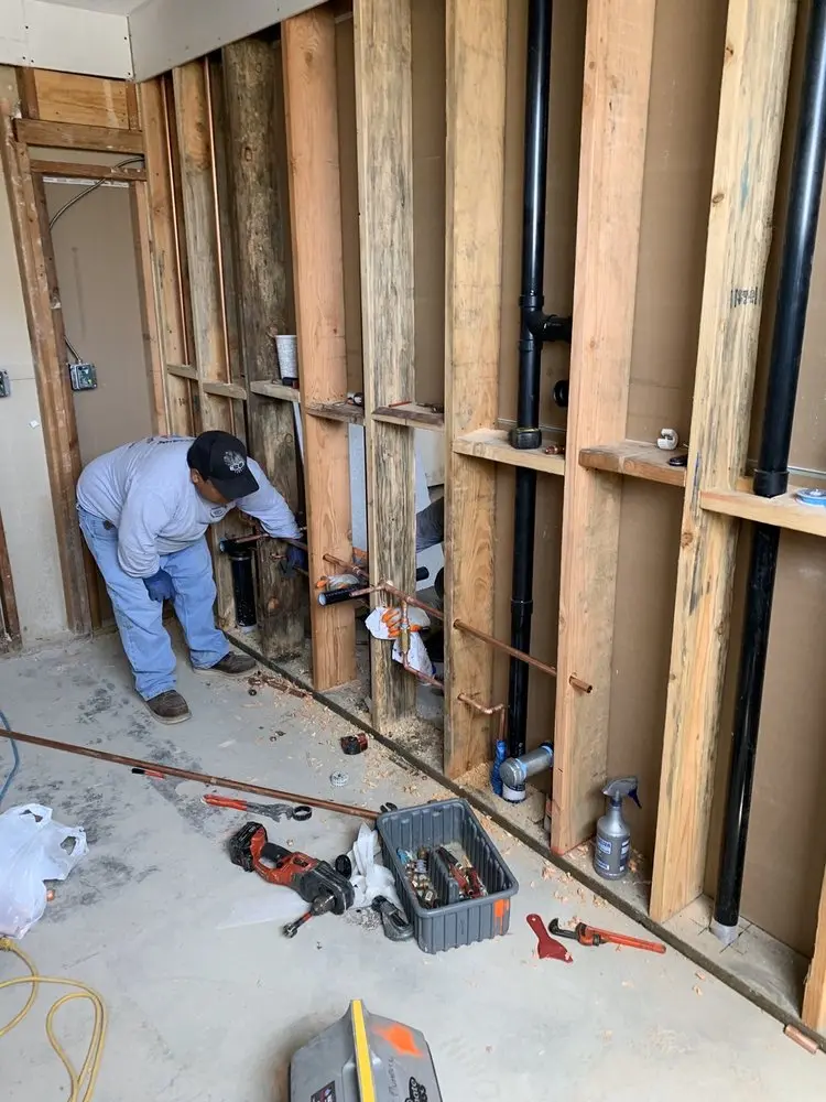 Commercial rough-in plumbing for Gas Line Repair in Montverde Junction